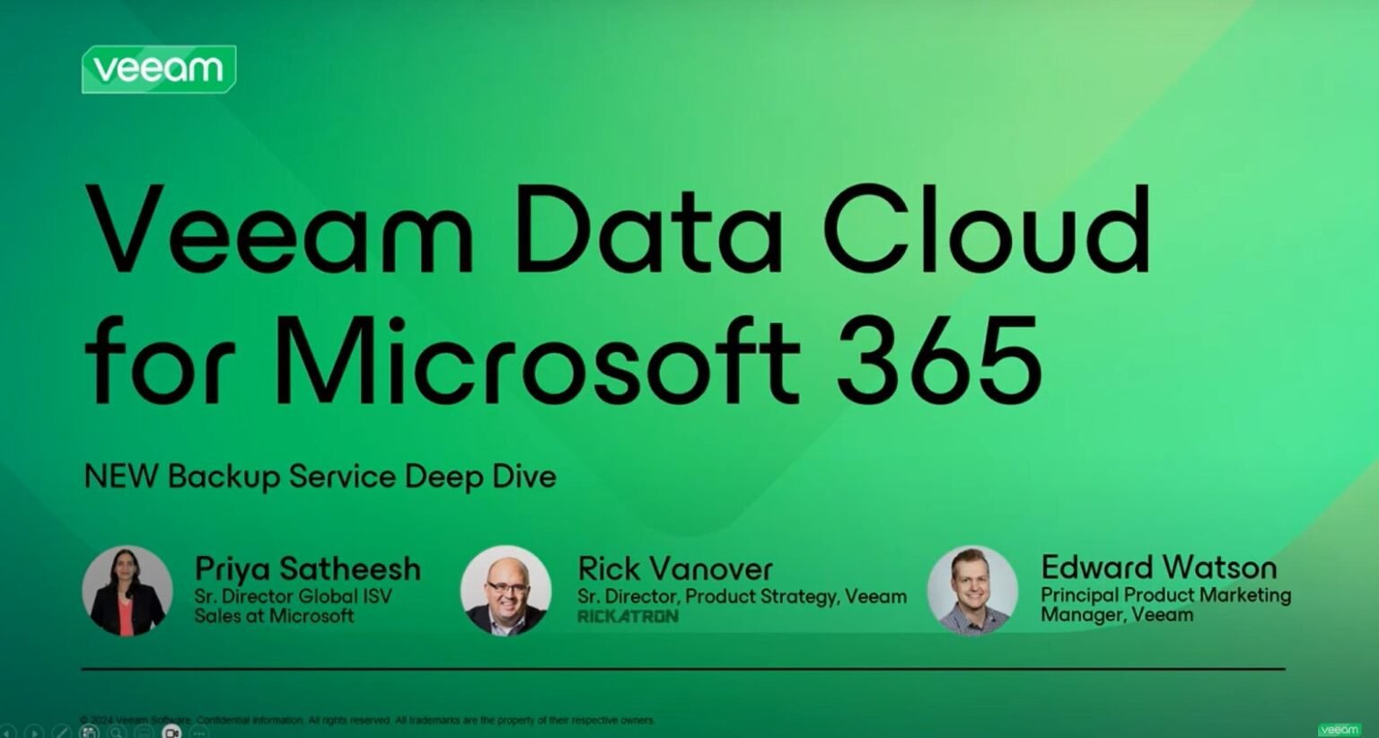 Veeam Data Cloud for Microsoft 365: NEW Backup Service Deep Dive