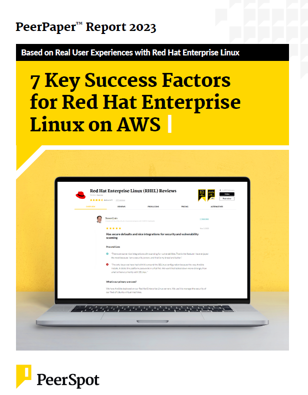 7 Key Success Factors for Red Hat Enterprise Linux on AWS